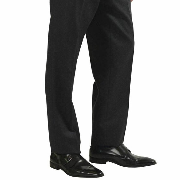 Versace Men's 100% Wool Gray Dress Pants